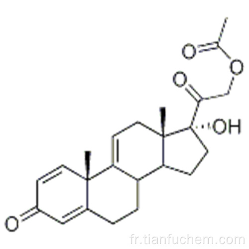 Acétate de deltacortinène (acétate de predisolone IMpurity) CAS 4380-55-6